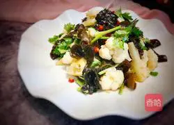 木耳拌花菜的做法图解14